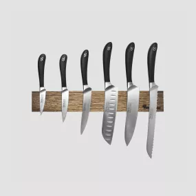 Набор из 6-ти кухонных ножей на магнитном держателе из дуба, серия Signature knife, ROBERT WELCH, Великобритания, Signature knives ROBERT WELCH