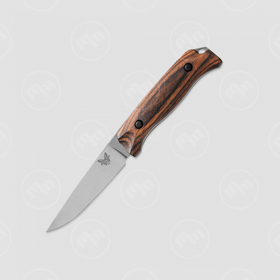Нож с фиксированным клинком Hunt Saddle Mountain Hunter Dymondwood, BENCHMADE, США