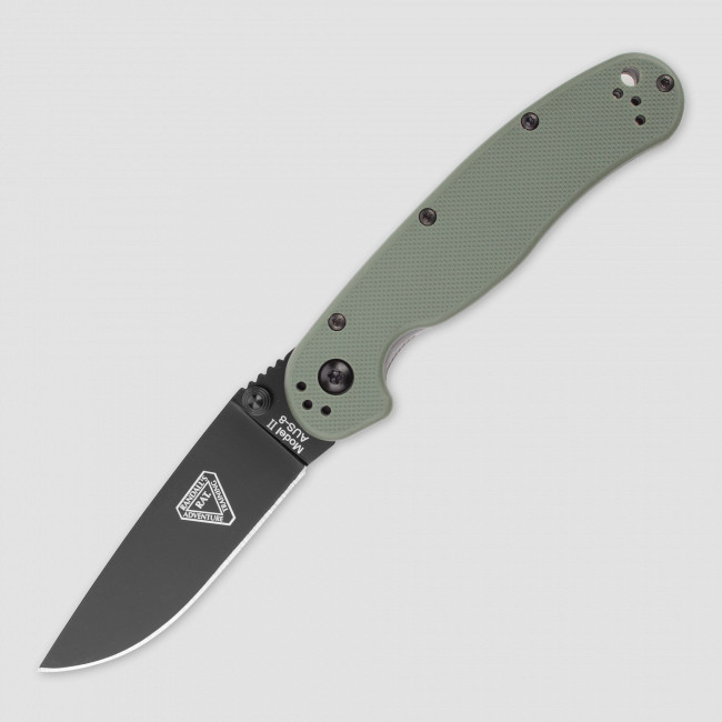 Нож складной RAT-2, 7,6 см, ONTARIO, США