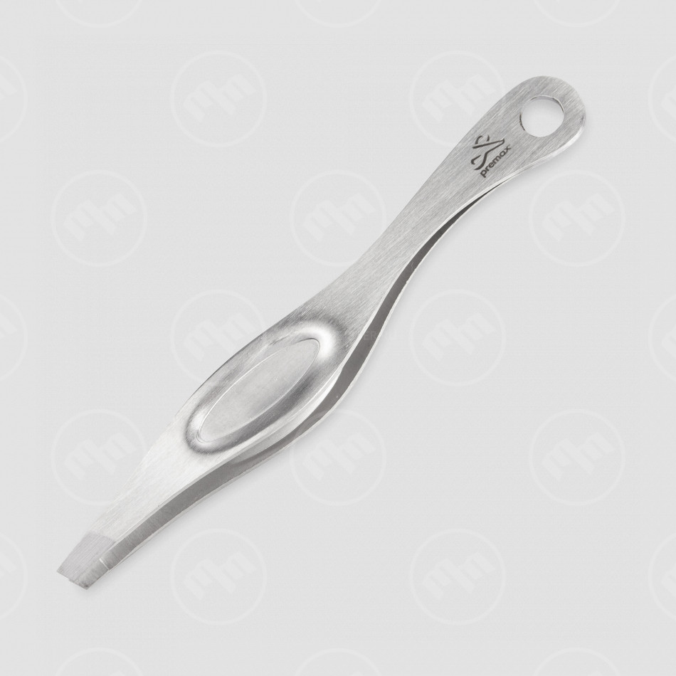 Пинцет наклонный широкий, 9,5 см, серия Sinua Collection, PREMAX, Италия