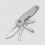 Мультитул Leatherman FREE T2, 8 инструментов, цвет: стальной, материал : нержавеющая сталь, LEATHERMAN, США