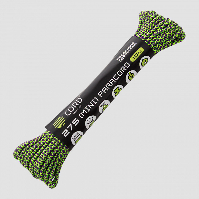 Паракорд 275 zombie snake, 10 м, серия Cord 275, CORD, Россия