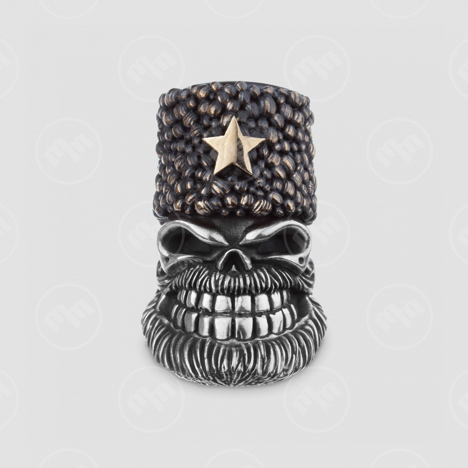 Бусина для темляка Папаха, Мастерская братьев Пешковых, Россия