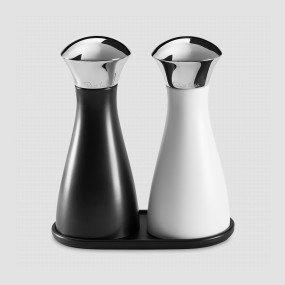 Набор мельниц для соли и перца на подставке, серия Signature, ROBERT WELCH, Великобритания, Мельницы для специй