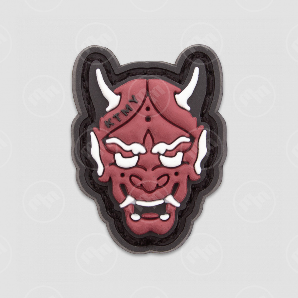 Патч S-ONI, цвет красный, KNIFE TO MEET YOU, Россия