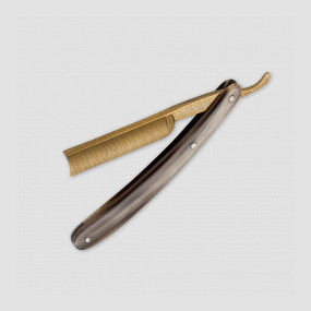 Бритва опасная Damascus Gold Horn 5/8, 7,7 см, BOKER, Германия, 