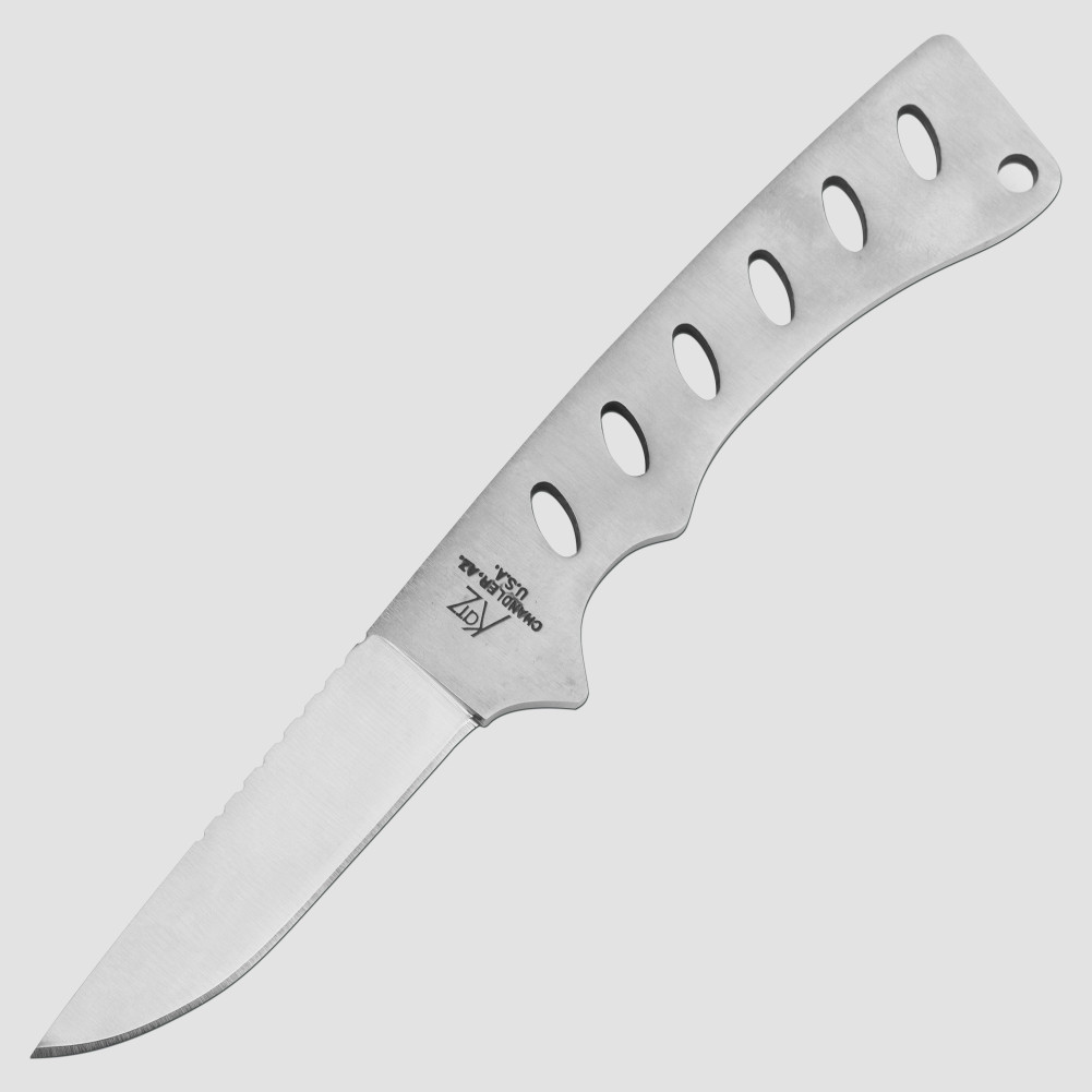 Нож с фиксированным клинком Kitty Caper Satin Finish, KATZ, США