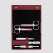 Набор маникюрный в кожаном футляре, цвет красный, 5 предметов, Classic Inox, ZWILLING J.A. HENCKELS, Германия_00807050040244032594.jpg