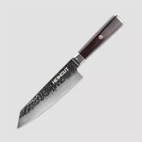 Нож кухонный Kiritsuke, 18 см, Black Damascus, HEIMCUT, Россия, Кухонные ножи и принадлежности