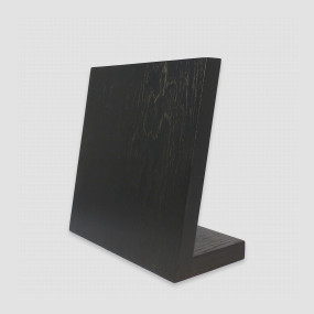 Подставка магнитная для 5-и ножей KS002LSOBL, 26 х 25 х 12,5 см, дерево дуб, WOODINHOME, Россия, Подставки для ножей