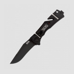 Нож складной Trident Elite Black, 9,4 см, SOG, США, Городские EDC-ножи