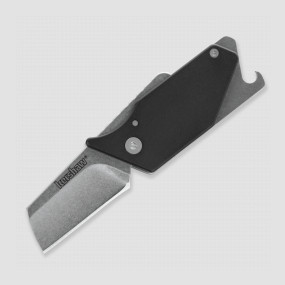 Нож складной Sinkevich Design Pub Friction, 4,1 см, материал клинка: сталь 8Cr13MoV, материал рукояти: сплав (6061 T-6 Aluminium) / Steel, KERSHAW, США, 