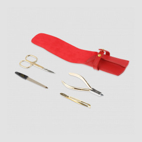 Набор маникюрный в футляре, 4 предмета, DEWAL, Германия, DEWAL (Германия)