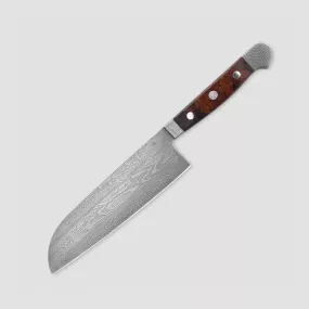 Нож кухонный японский Шеф 18 см, в подарочной коробке, серия Damaskus, GUDE, Германия, Эксклюзивные кухонные ножи