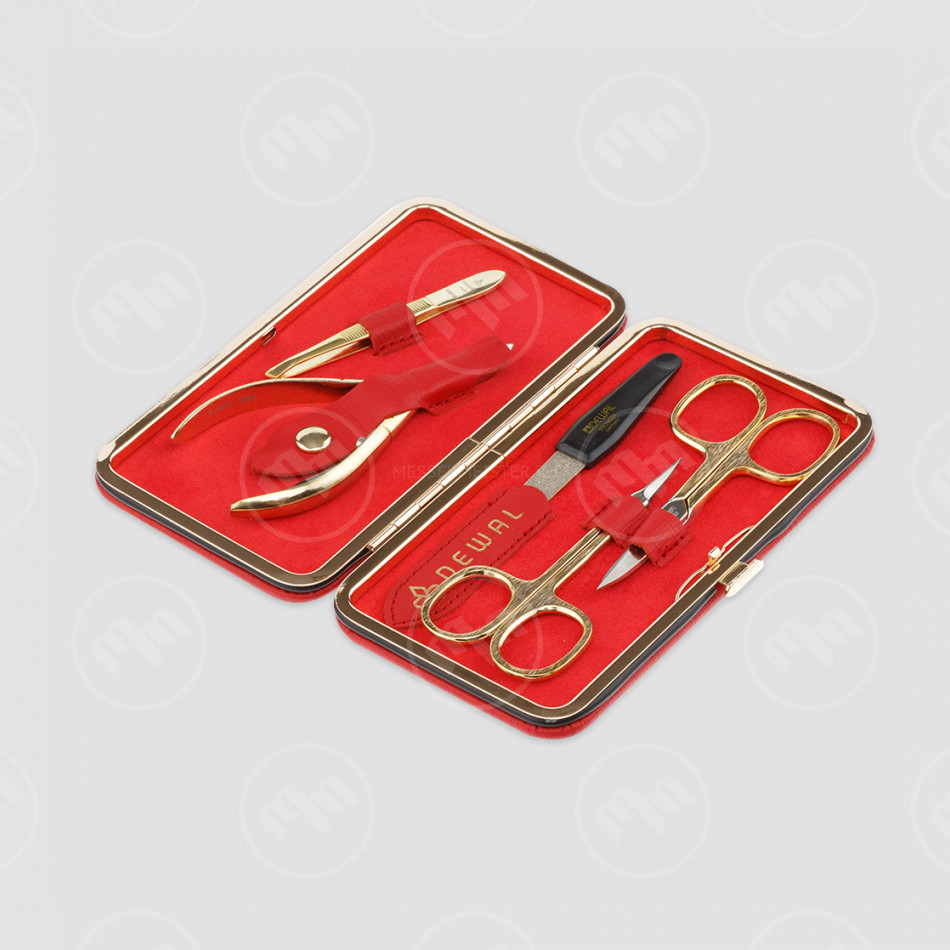 Набор маникюрный в футляре, 5 предметов, DEWAL, Германия