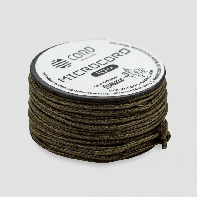 Микрокорд светоотражающий coyote, 10м, серия Cord Micro, CORD, Россия