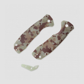 Накладки на рукоять, G10 M, чёрные, HONEY BADGER, ЮАР, Аксессуары HONEY BADGER