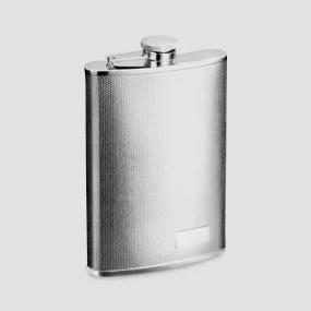 Фляга, 270 мл, сталь, серебристый, S. QUIRE, Италия, S.QUIRE (Италия)