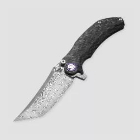 Нож складной Tacit, 8,7 см, ARTISAN CUTLERY, Китай, Ножи из дамасской стали