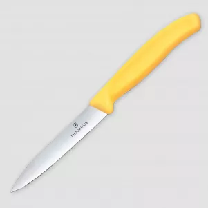 Нож кухонный для чистки овощей и фруктов Swiss Classic, 10 см, VICTORINOX, Швейцария, Для кухни VICTORINOX