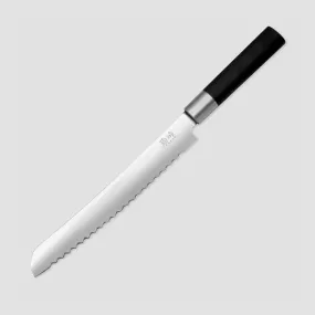 Нож кухонный, для хлеба, 23.0 см, серия Wasabi Black, KAI, Япония, KAI (Япония)