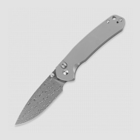 Нож складной Pyrite, 7,9 см, CJRB, Китай, Складные ножи из дамасской стали