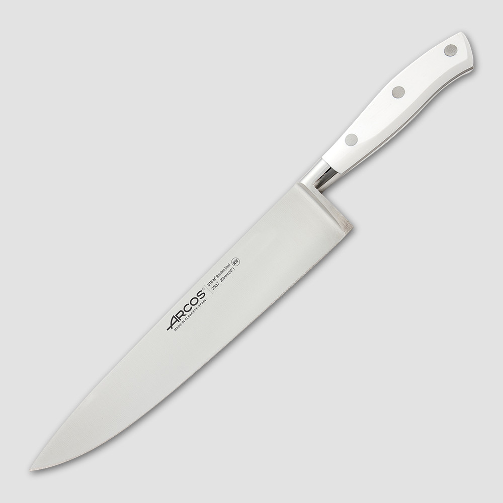 Профессиональный поварской кухонный нож 25 см, серия Riviera Blanca, ARCOS, Испания