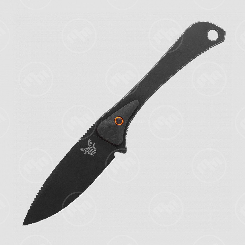 Нож с фиксированным клинком Altitude Black, 7,8 см, BENCHMADE, США