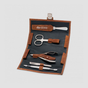 Набор маникюрный в кожаном футляре, 5 предметов, ERBE, Германия, ERBE (Германия)