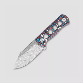 Нож шейный с фиксированным клинком Canary, 6,3 см, QSP KNIFE, Китай, Ножи скрытого ношения