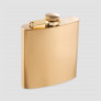 Фляга, 180 мл, сталь, золотистый, S. QUIRE, Италия