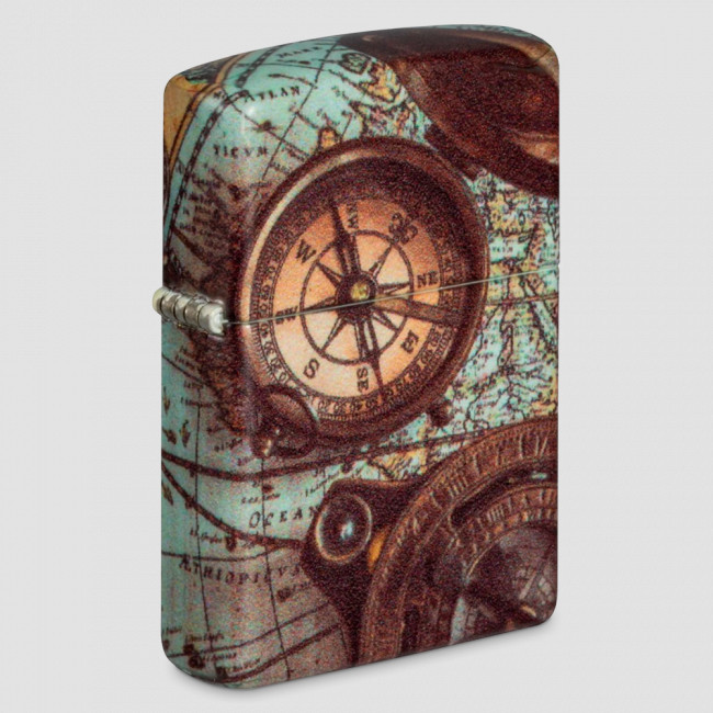 Зажигалка бензиновая Compass Design, ZIPPO, США