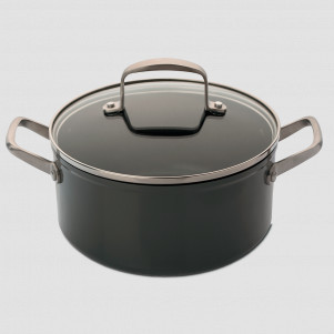 Кастрюля с крышкой 2,5 л, d 20 см, h 10,2 см, литой алюминий с антипригарным покрытием, серия Endura, ARCOS, Испания, 