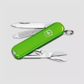 Нож швейцарский складной Classic SD Smashed Avocado, 7 функций, 4 см, VICTORINOX, Швейцария, Швейцарский нож