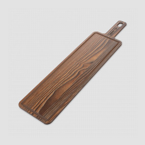 Доска композитная с желобом для сервировки и подачи, 49х12см, ясень рибейра, серия ProFashion, ComposeEat, Россия, Сервировочные доски COMPOSE EAT