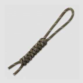 Темляк из паракорда световозвращающий army green, серия Cord Тип1, CORD, Россия, Темляки из паракорда CORD