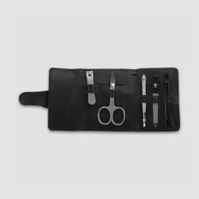 Набор маникюрный Classic Set, 5 предметов, кожаный футляр, BOKER, Германия, Маникюрные наборы из Германии