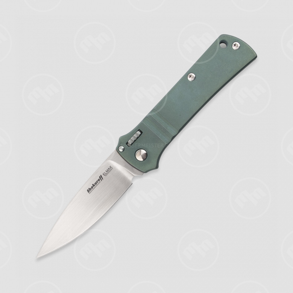 Нож автоматический складной М2103, 8,9 см, SHOKUROFF KNIVES, Россия