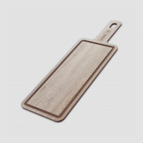 Доска композитная с желобом для сервировки и подачи, 36х12см, травертин капучино, серия ProFashion, ComposeEat, Россия, COMPOSE EAT (Россия)