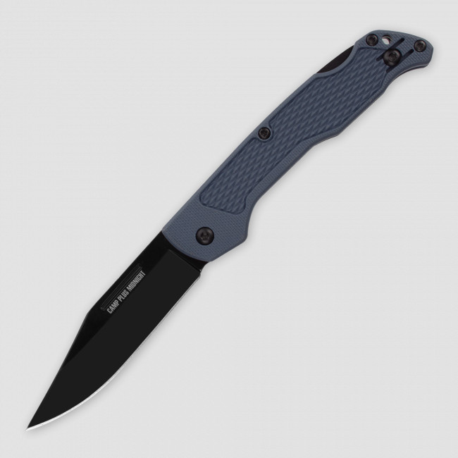 Нож складной Camp Plus Midnight, 8,6 см, ONTARIO, США