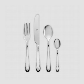 Набор столовых приборов на 6 персон, 24 предмета, серия Diamante, THE LUXURY ART MEPRA, Италия, THE LUXURY ART MEPRA (Италия)