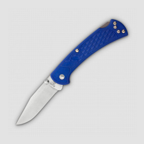 Нож складной 112 Ranger Slim Select Blue, 7,6 см, материал клинка: сталь 420HC, материал рукояти: термопластик GRN, BUCK, США, Городские EDC-ножи