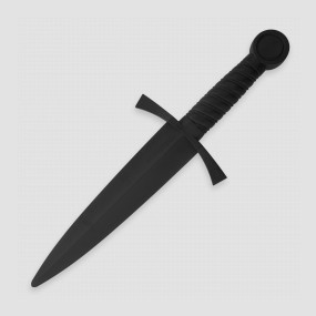 Нож тренировочный Medieval Training Dagger, 25.4 см, COLD STEEL, США, Тренировочные ножи COLD STEEL