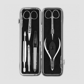 Набор маникюрный в футляре, 6 предметов, GD, Германия, 