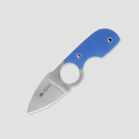 Нож с фиксированным клинком Amigo-Z, Satin, сталь AUS8, синий, KIZLYAR SUPREME, Россия, KIZLYAR SUPREME (Россия)