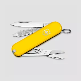 Нож швейцарский складной Classic SD Sunny Side, 7 функций, 4 см, VICTORINOX, Швейцария, Швейцарский нож