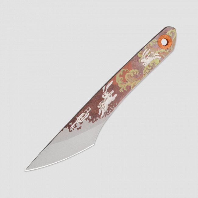 Нож с фиксированным клинком Koi, 3,4 см, N.C. CUSTOM, Россия
