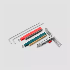 Набор для заточки ножей с 2 керамическими камнями Basic, Coarse / Medium grit, LANSKY, США, Точильные наборы LANSKY