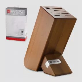 Подставка для 6 ножей и мусата, цвет венге, серия Knife blocks, WUESTHOF, Золинген, Германия, WUESTHOF (Германия)