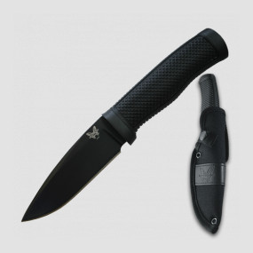 Нож с фиксированным клинком Rant dtp, BENCHMADE, США, Американские охотничьи ножи